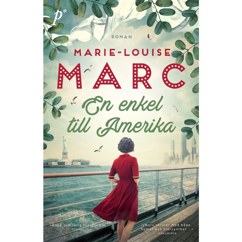 Marie-Louise Marc En enkel till Amerika (pocket)