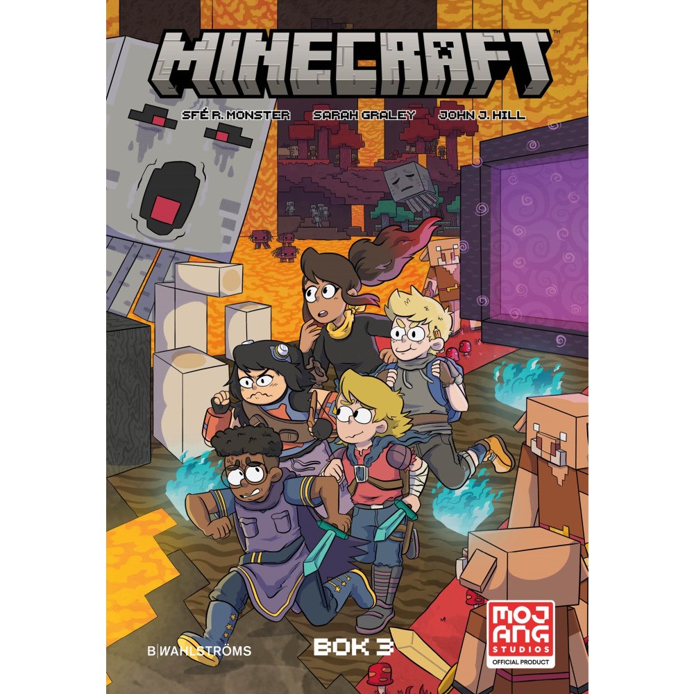 Sfé R. Monster Minecraft Bok 3 (häftad)