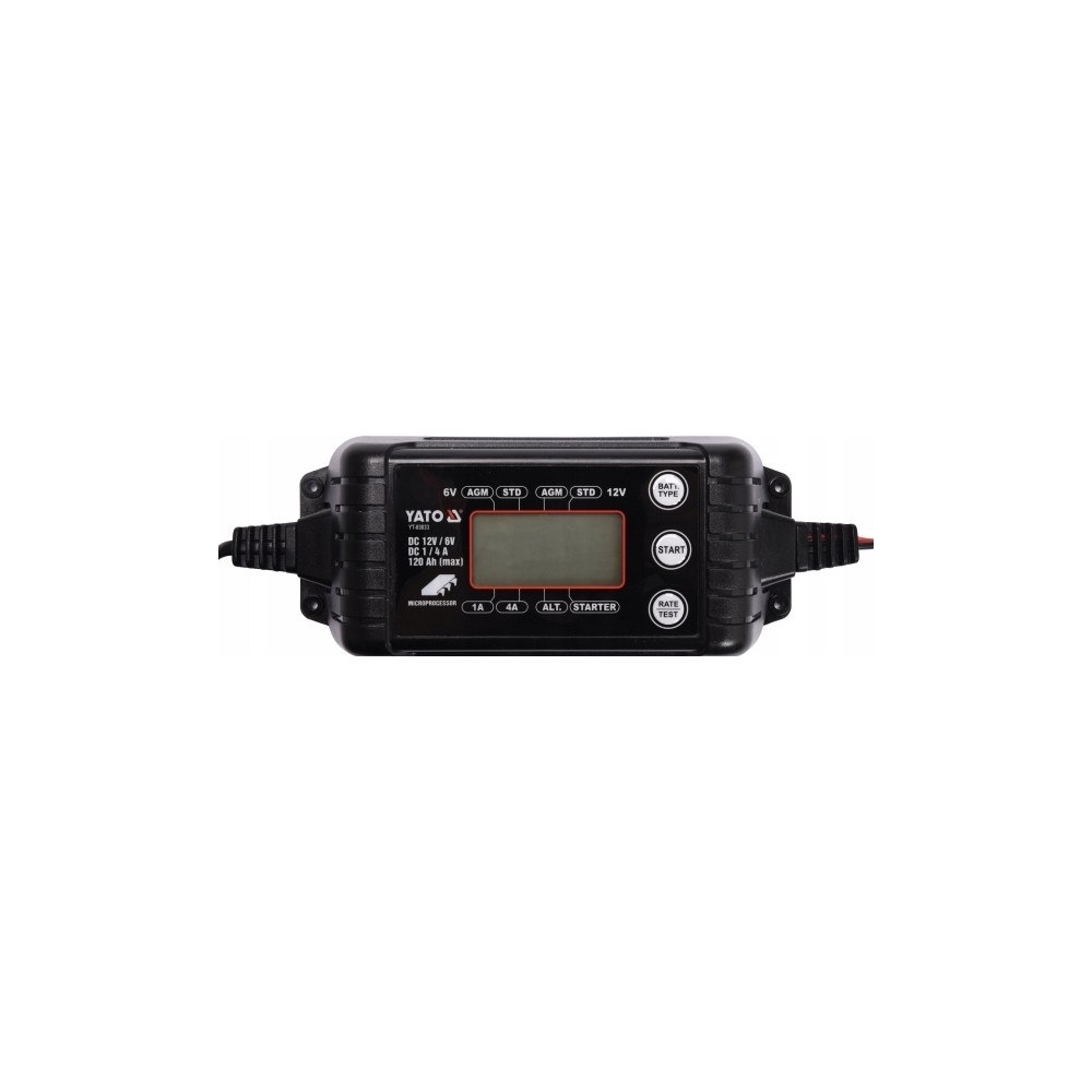 YATO YATO YT-83033 elektronisk batteriladdare 6-12V 1/4A YT.ELECT...
