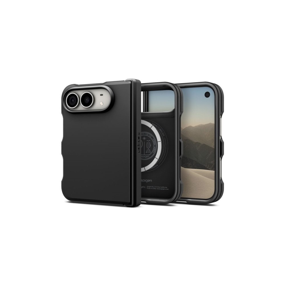 Spigen Spigen Tough Armor T MagSafe-skal för iPhone Duo 7,6", svart