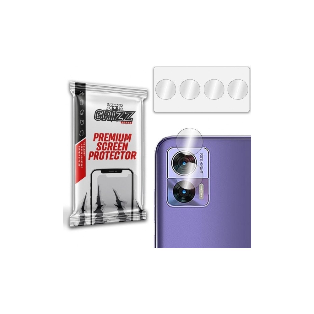 GrizzGlass GrizzGlass HybridGlass kameralinsskydd för Motorola Edge 30...