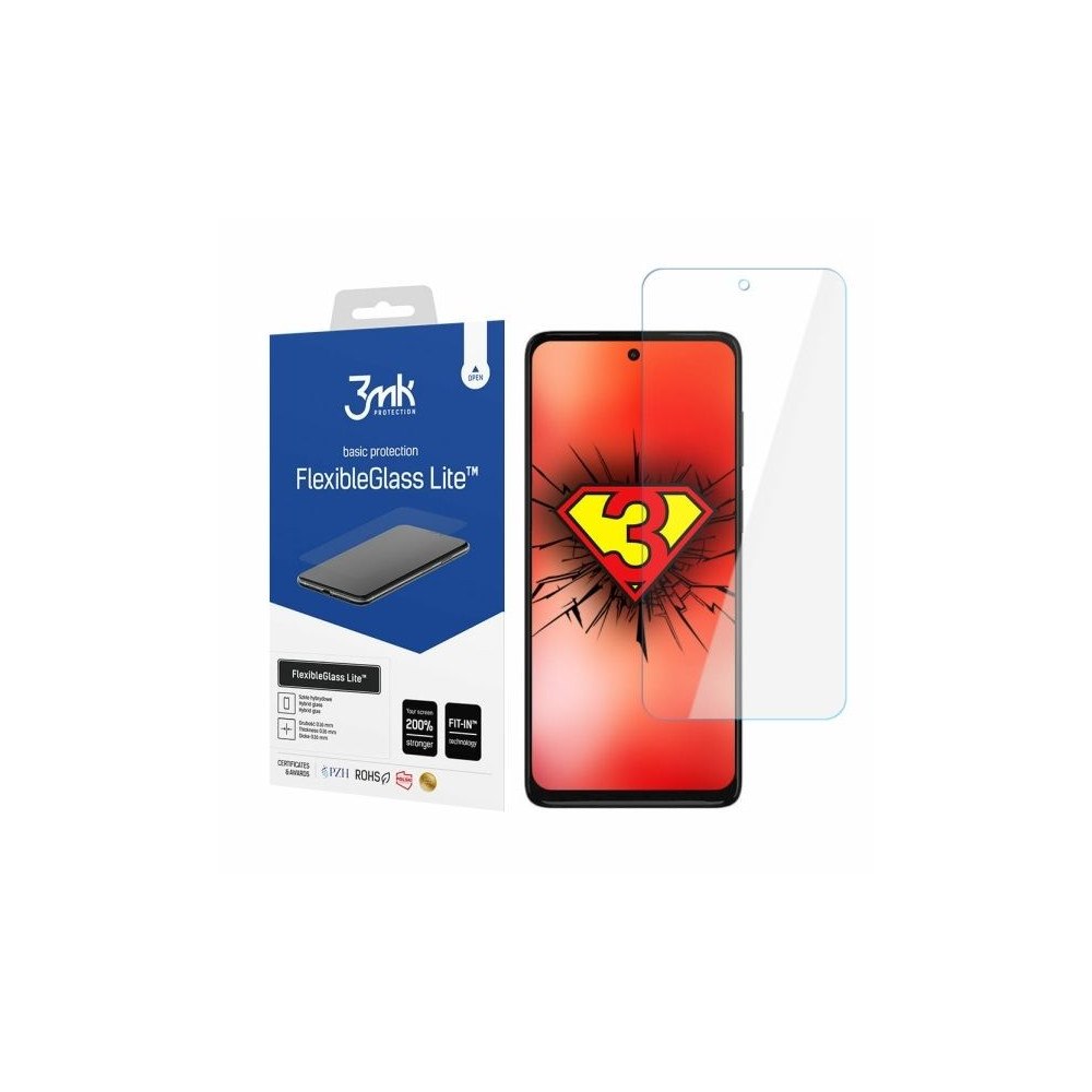 3MK 3MK FlexibleGlass Lite skärmskydd för Motorola Moto G62 5G,...