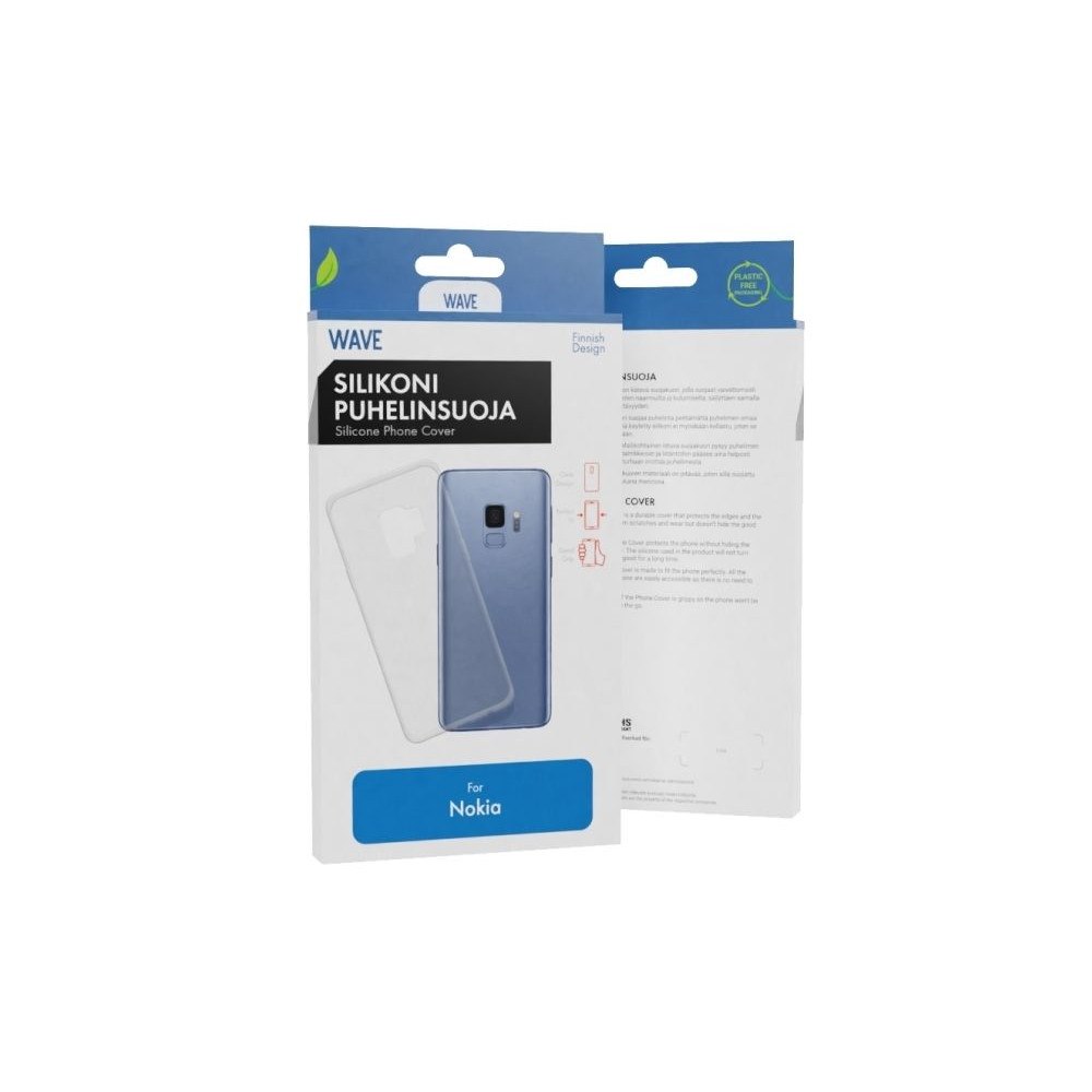 Wave Wave WAVE-SC-NK-X20-TP mobilskal för Nokia X20/X10, transpar...
