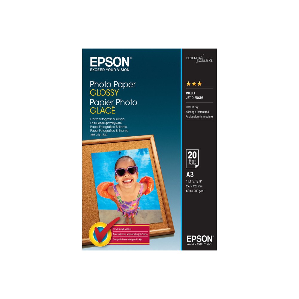 EPSON Epson - fotopapper - blank - 20 ark - A3 - 200 g/m²