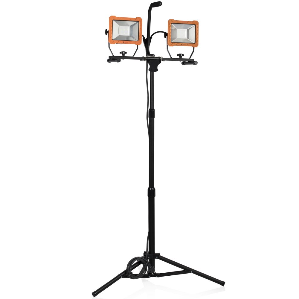 Smartwares LED-arbetslampa tripod 2 x 30W