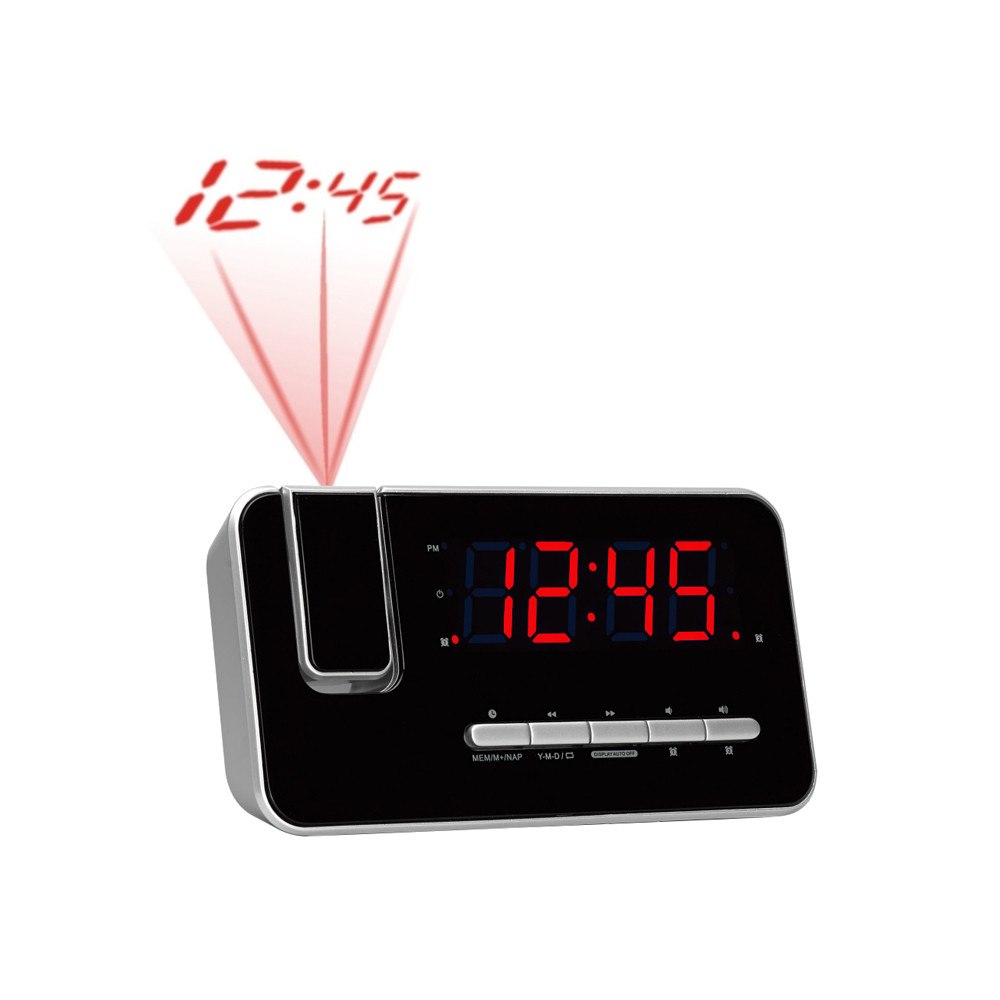 Denver Klockradio Projektion Dubbla alarm CRP-618