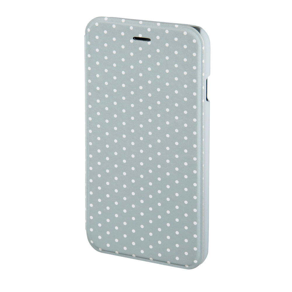 Hama Plånboksväska DesignLine iPhone 6/7/8/SE Dots Glow Grey