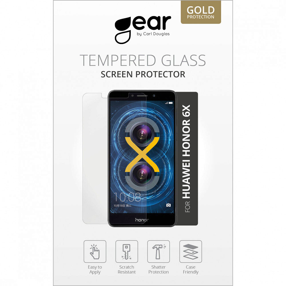 GEAR Härdat Glas 2.5D Huawei Honor 6X