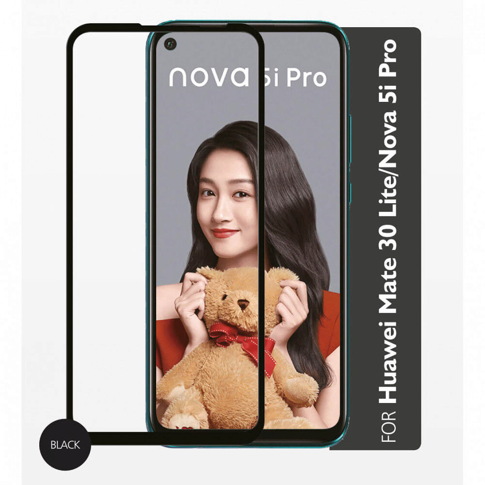 GEAR Härdat Glas 2,5D Full Cover Huawei mate 30 Pro