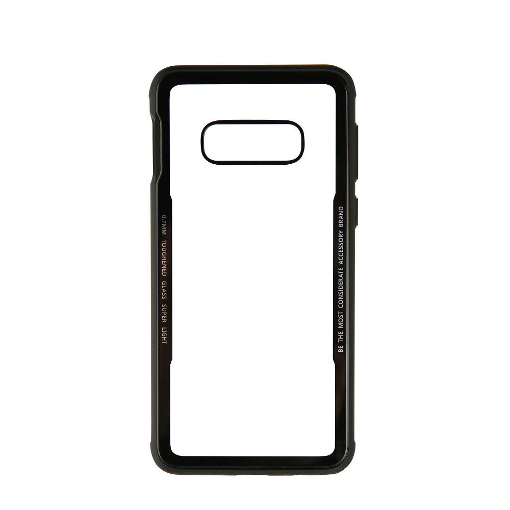 GEAR Mobilskal med Tempererat Glas Svart Samsung S10e
