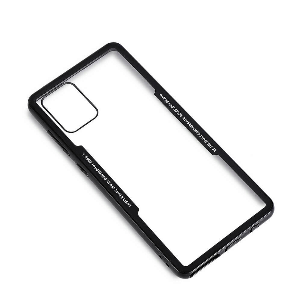 GEAR Mobilskal med Tempererat Glas Svart Samsung A71