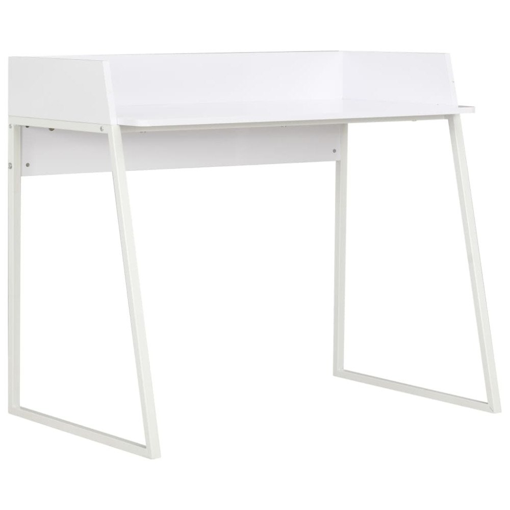 vidaXL Skrivbord vit 90x60x88 cm