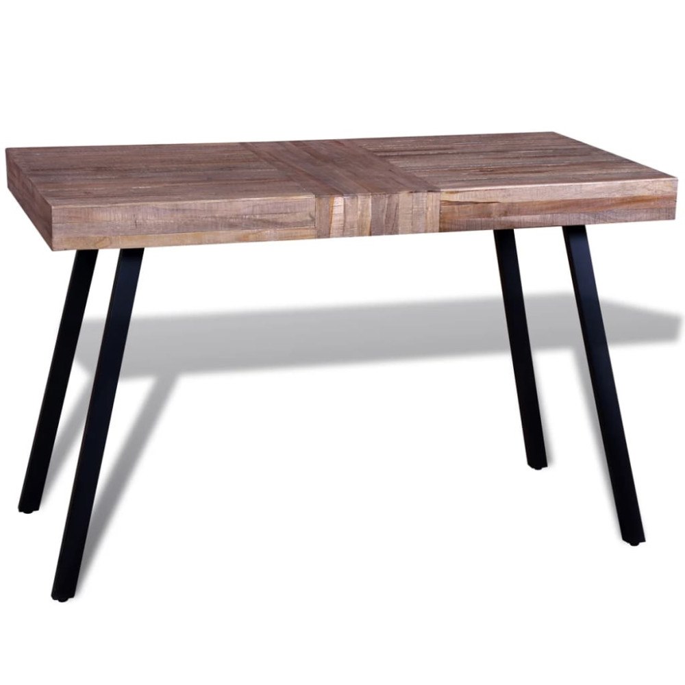 vidaXL Bord i återvunnen teak
