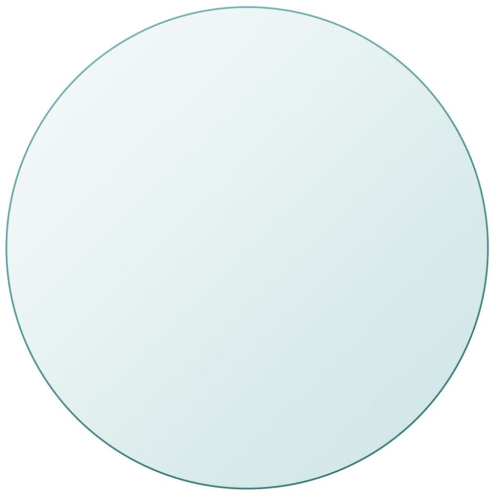 vidaXL Bordsskiva härdat glas rund 300 mm