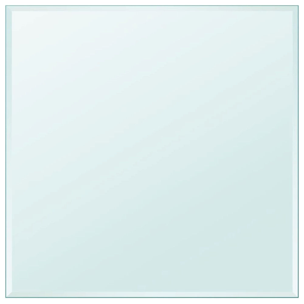 vidaXL Bordsskiva härdat glas kvadratisk 700x700 mm