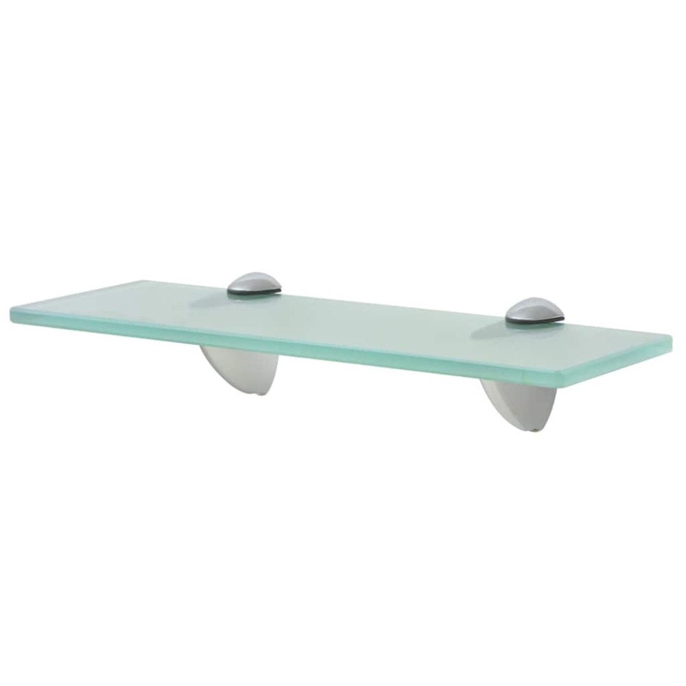 vidaXL Svävande hylla glas 30x10 cm 8 mm