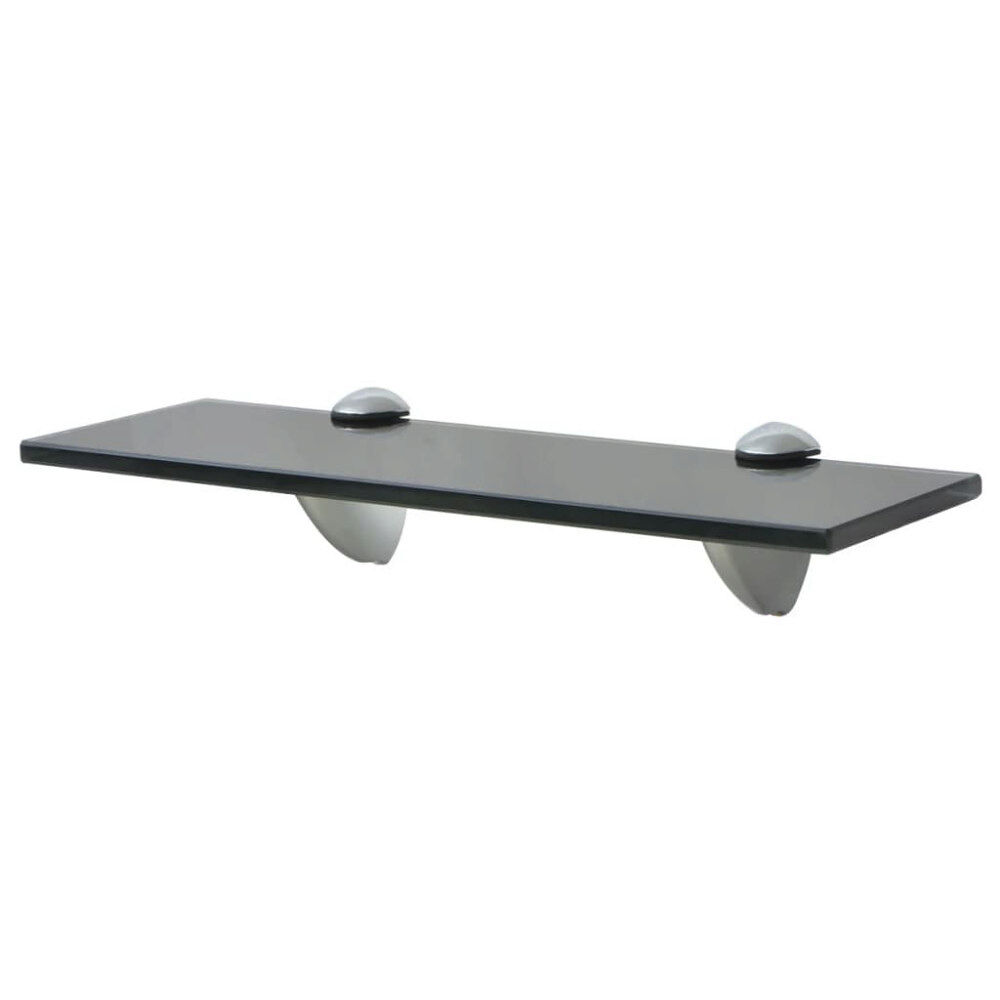vidaXL Svävande hylla glas 30x10 cm 8 mm