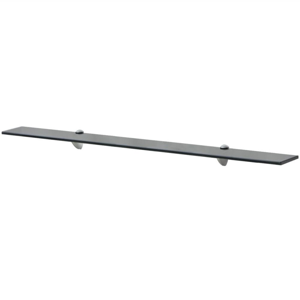 vidaXL Svävande hylla glas 100x20 cm 8 mm