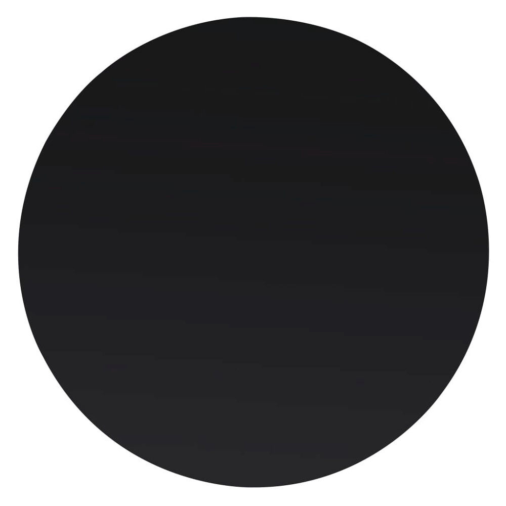 vidaXL Bordsskiva i härdat glas 600 mm rund