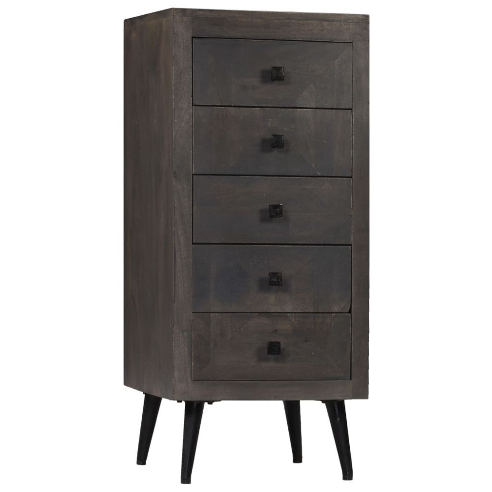 vidaXL Skänk massivt mangoträ 40x40x91 cm