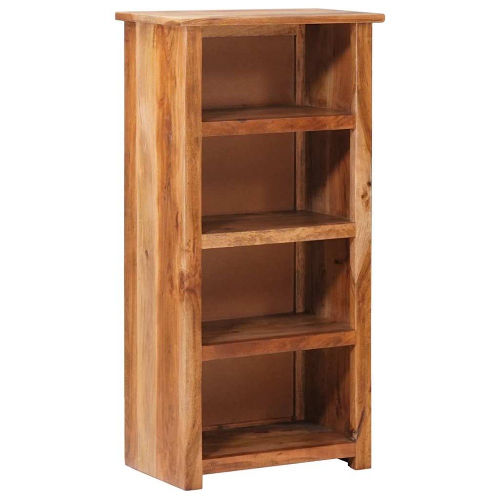 vidaXL Bokhylla 50x30x100 cm massivt trä