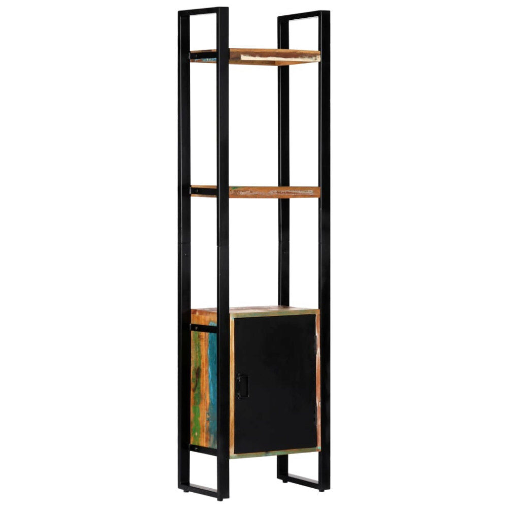 vidaXL Bokhylla 45x30x171 cm massivt återvunnet trä