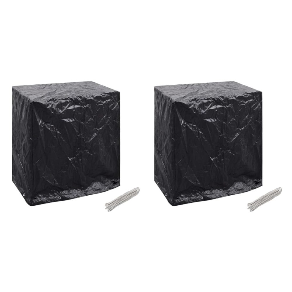 vidaXL Överdrag för pingisbord 8 öljetter 160x55x182 cm