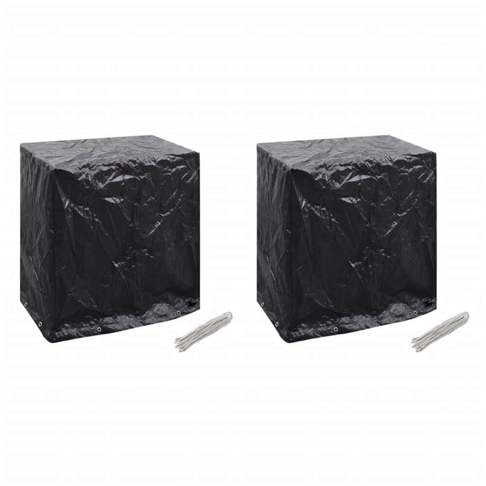 vidaXL Överdrag för pingisbord 8 öljetter 160x55x182 cm