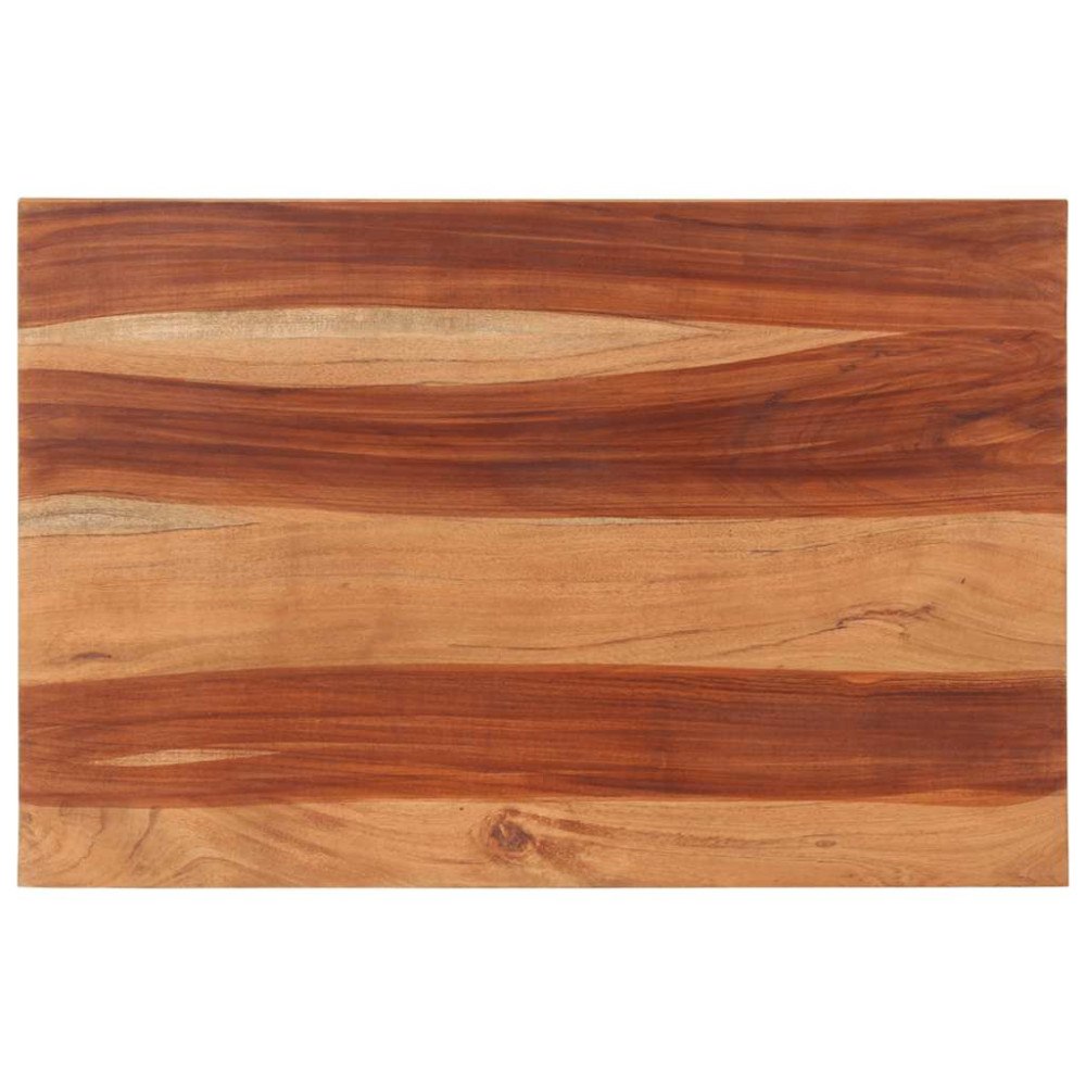 vidaXL Bordsskiva massivt akaciaträ 15-16 mm 60x90 cm