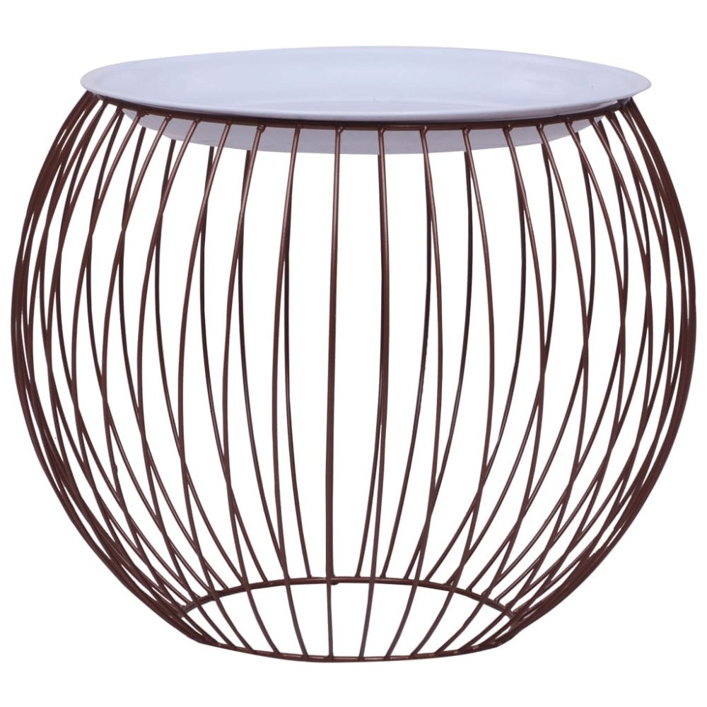 vidaXL Soffbord guld Ø 41 cm