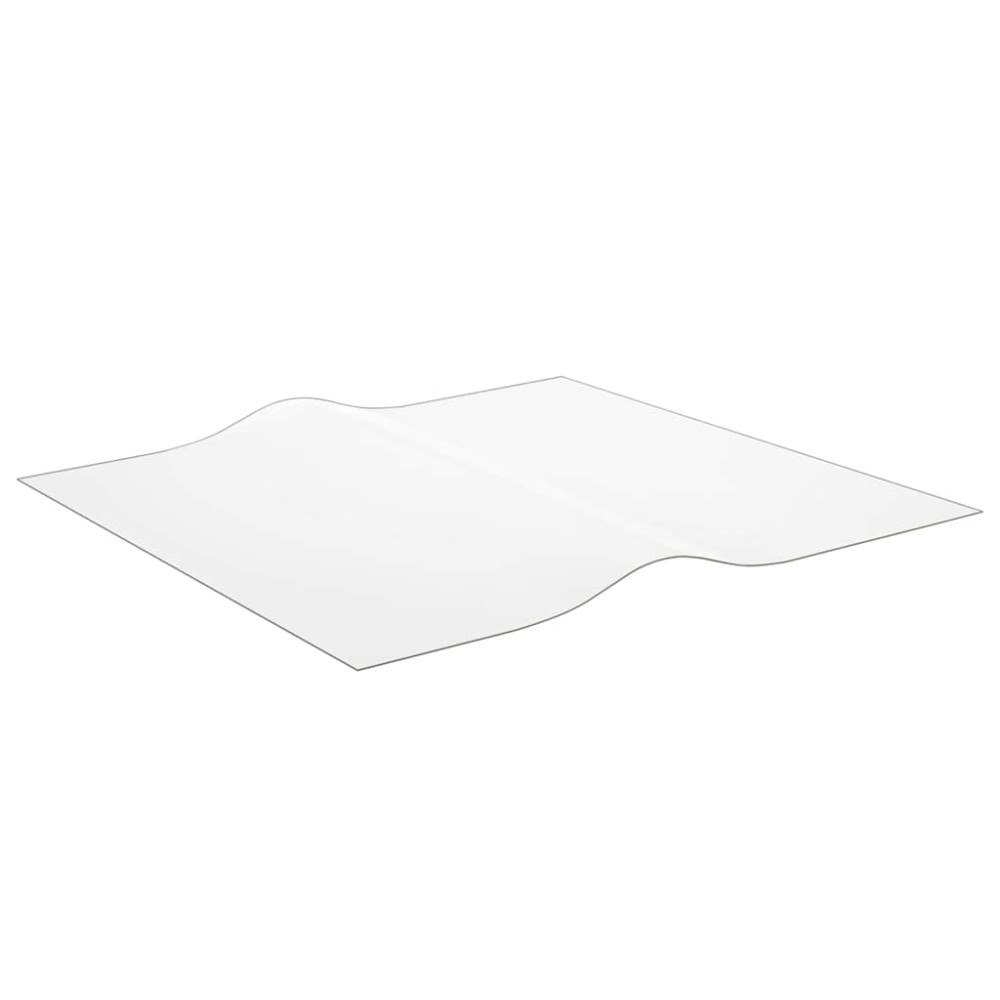 vidaXL Bordsskydd matt 70x70 cm 1,6 mm PVC