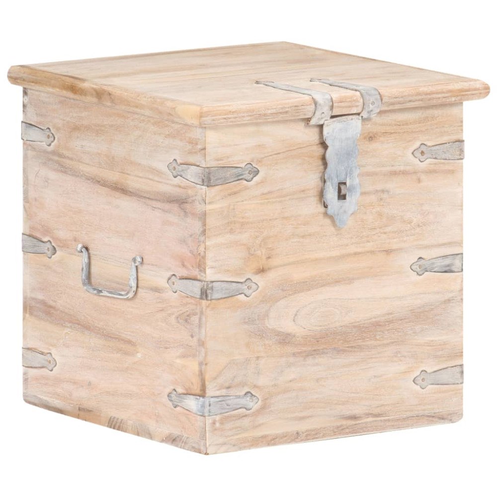 vidaXL Kista 40x40x40 cm massivt akaciaträ
