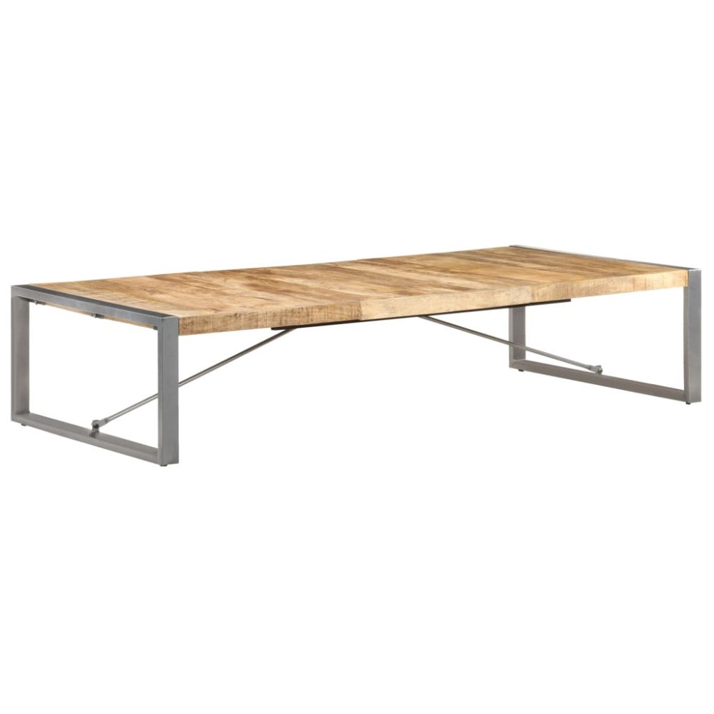 vidaXL Soffbord 180x90x40 cm grovt mangoträ