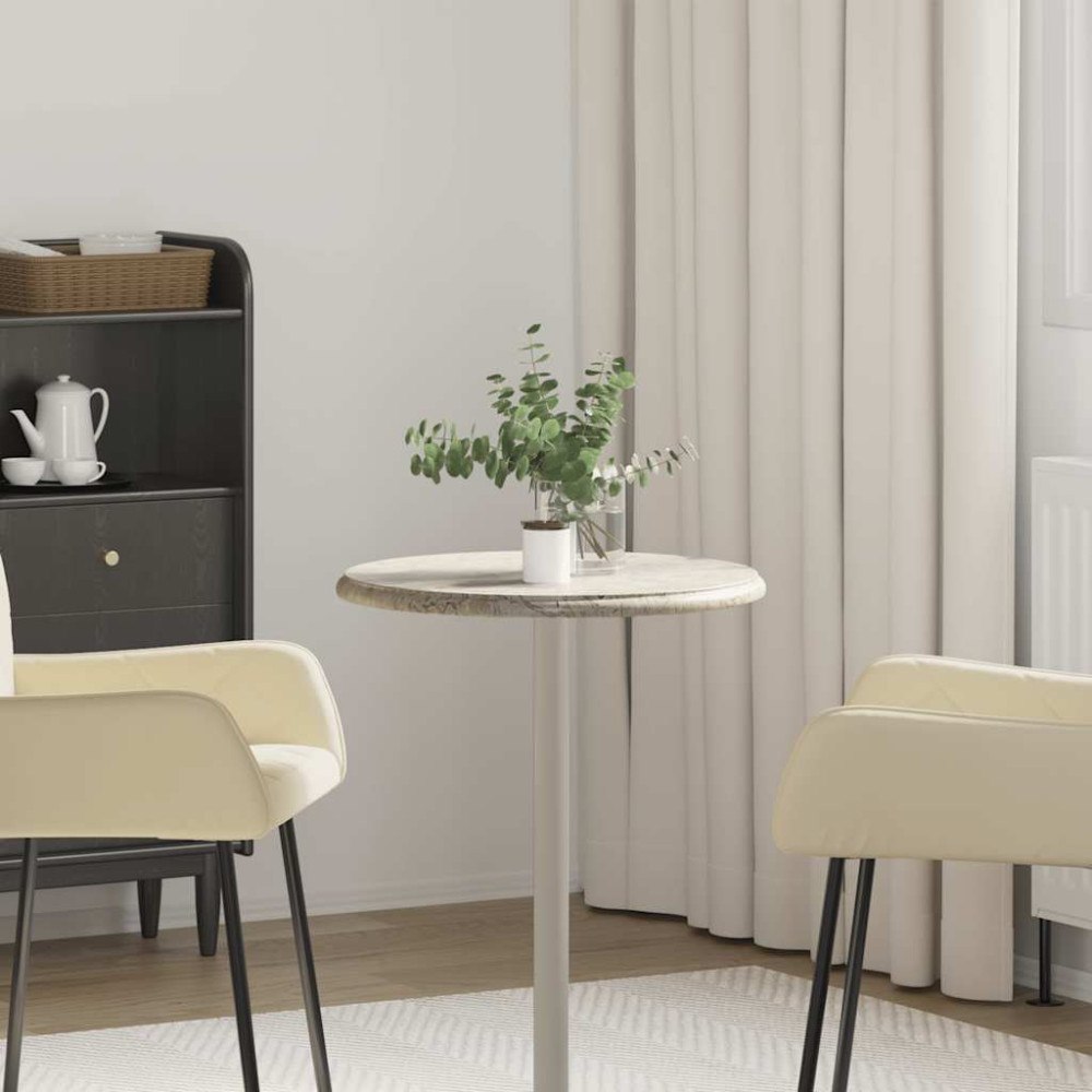 vidaXL Svävande vägghylla grå högglans 80x23,5x3,8 cm MDF