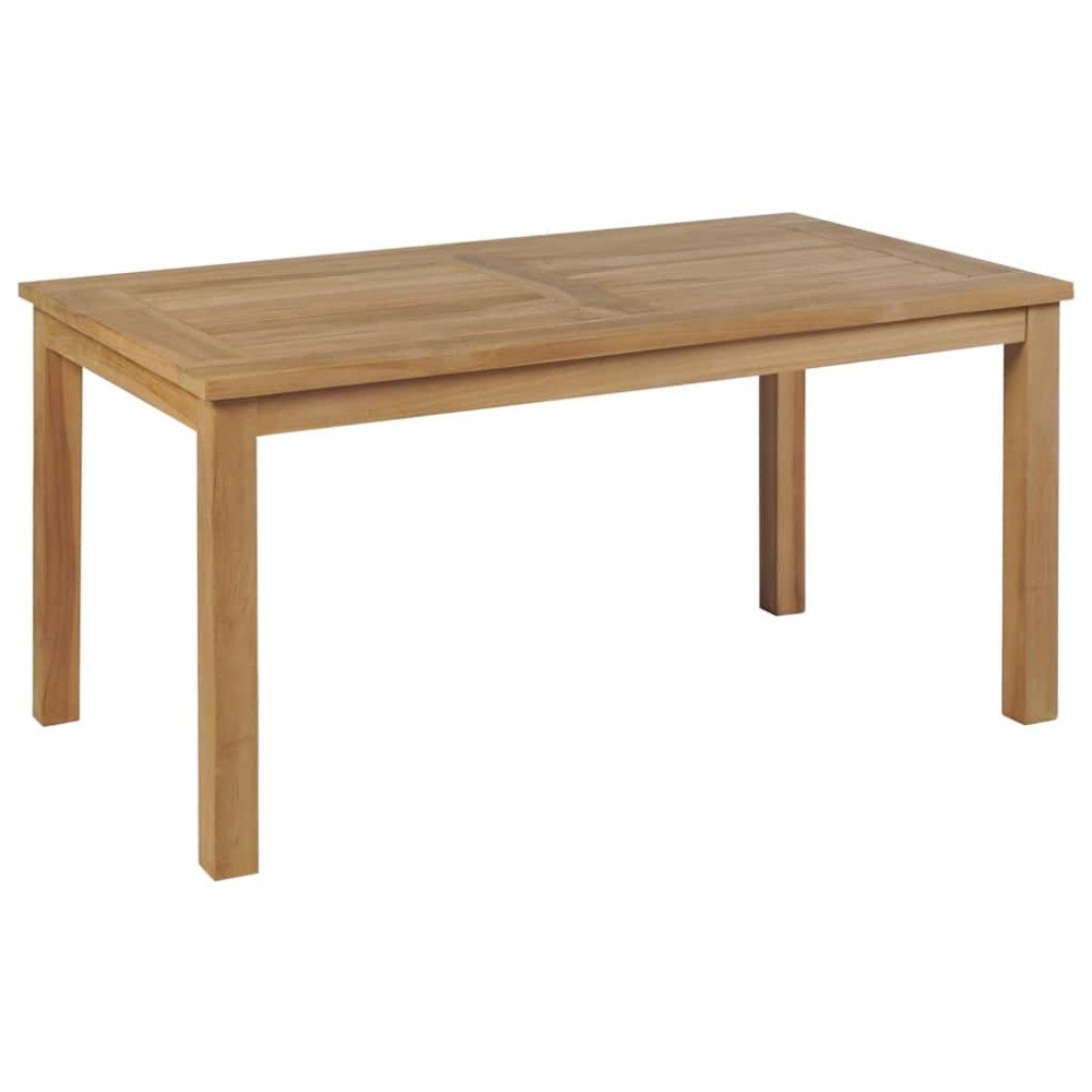 vidaXL Soffbord teak 90x50x45 cm