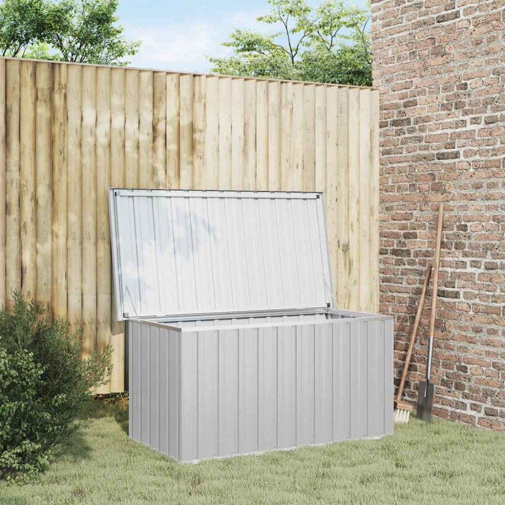 vidaXL Dynbox grå 129x67x65 cm