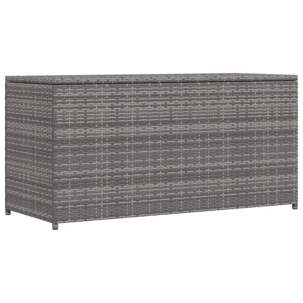 vidaXL Dynbox grå 120x50x60 cm konstrotting