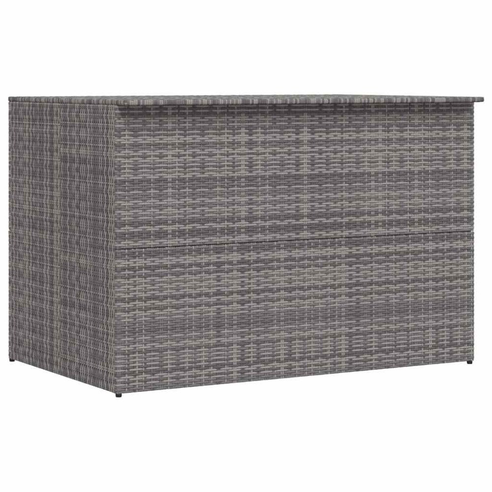 vidaXL Dynbox grå 150x100x100 cm konstrotting