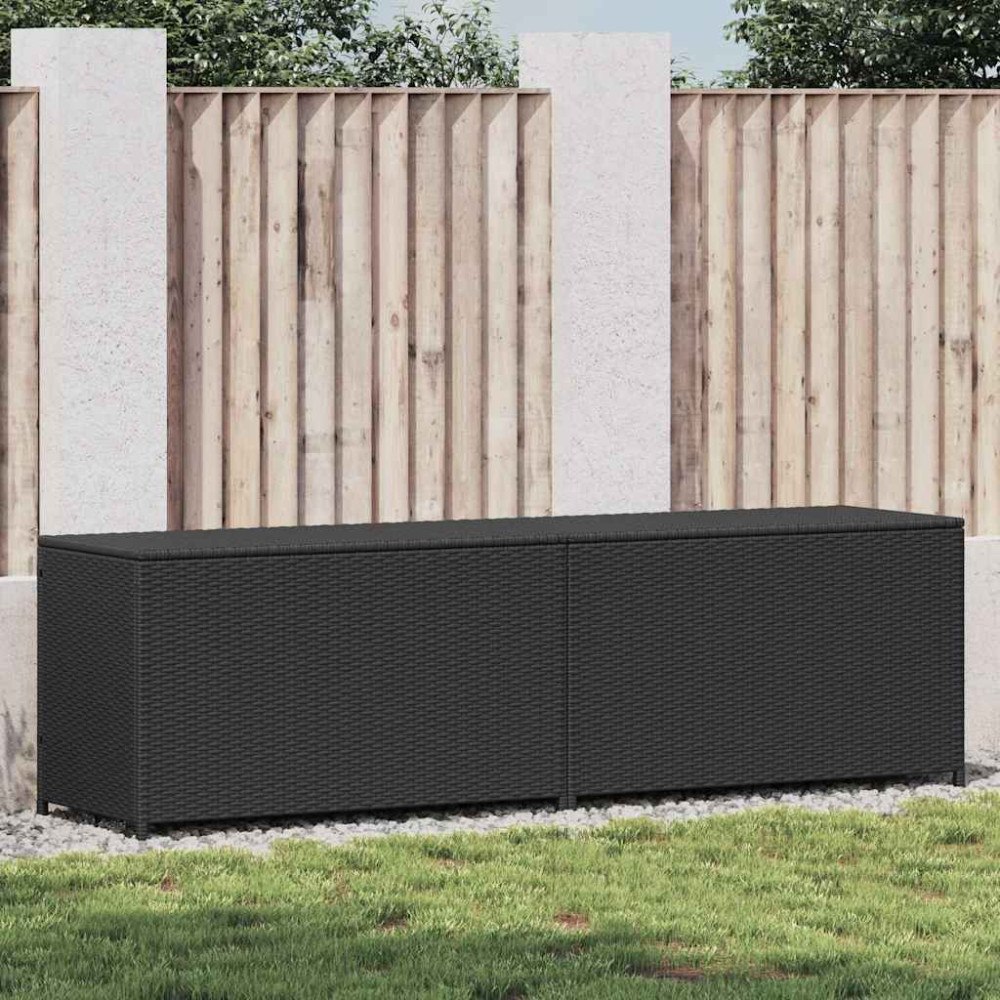 vidaXL Dynbox konstrotting 200x50x60 cm svart