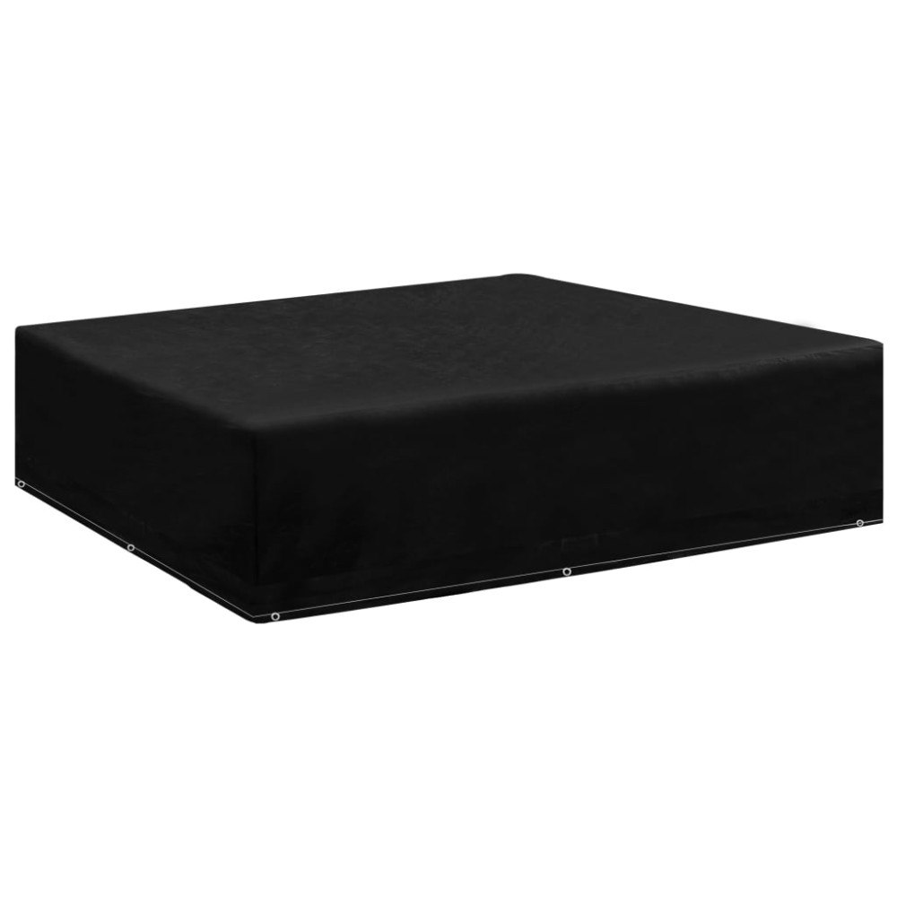 vidaXL Överdrag för trädgårdsmöbler 8 öljetter 200x200x70 cm