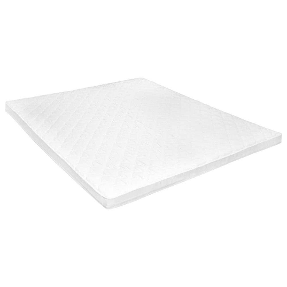 vidaXL Bäddmadrass 160x200 cm kallskum äggprofil 6 cm