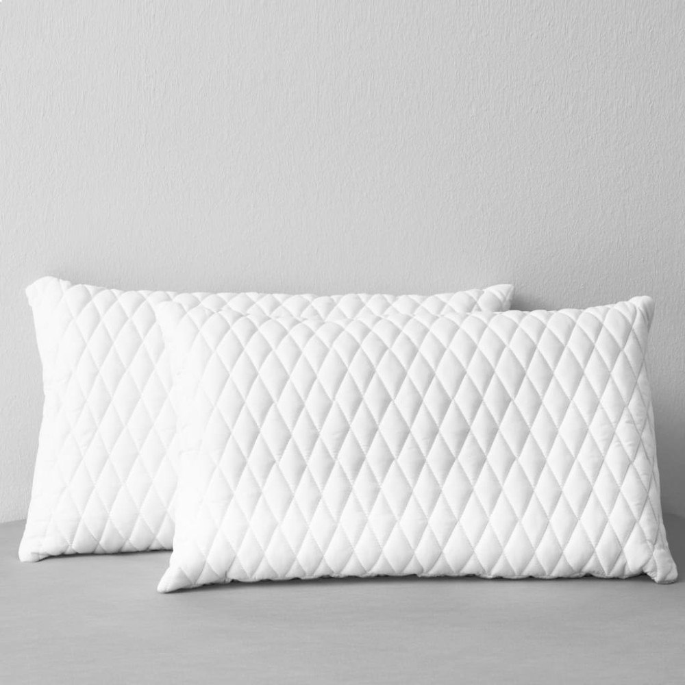vidaXL Kudde 2 st 80x40x14 cm minnesskum