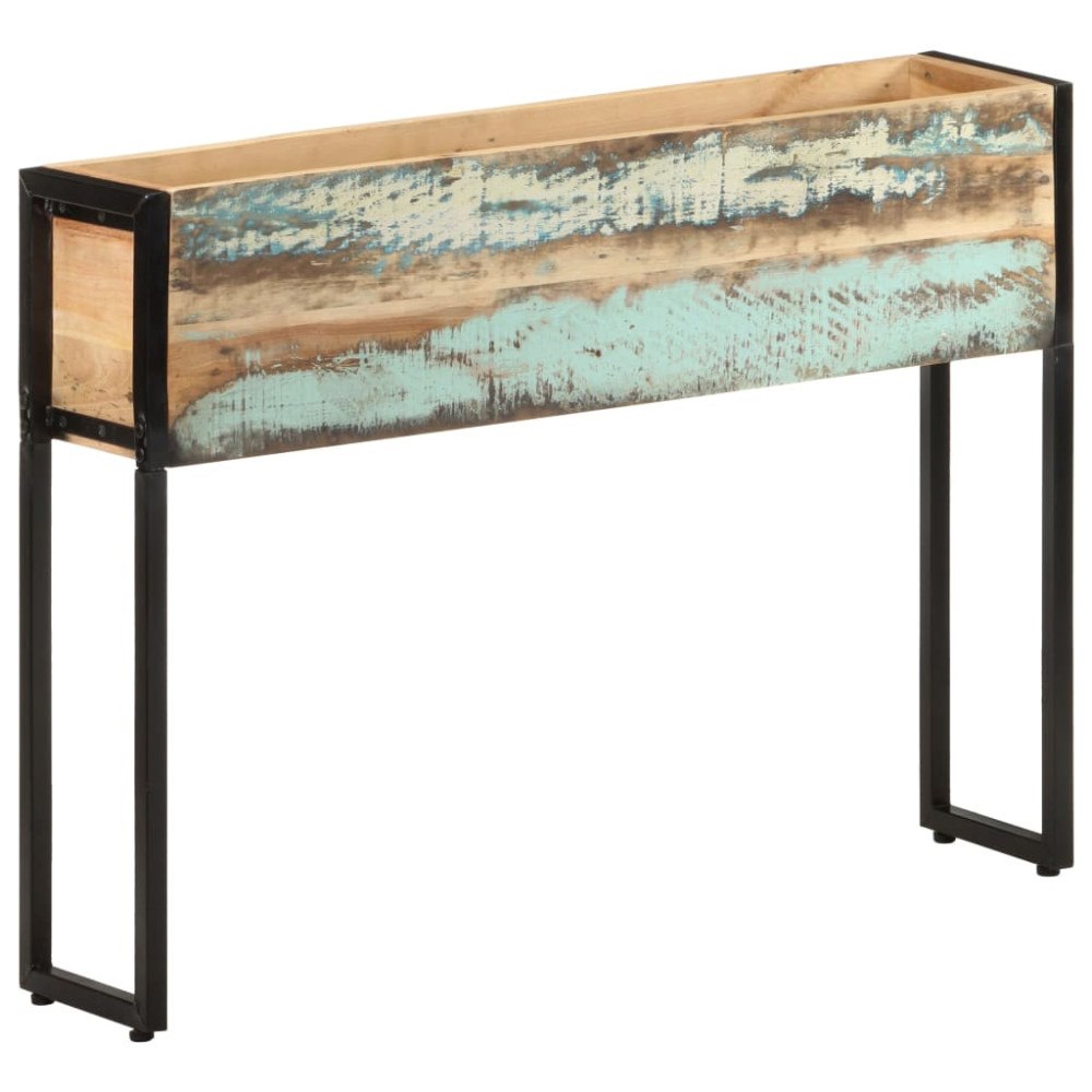 vidaXL Odlingslåda 90x20x68 cm massivt återvunnet trä