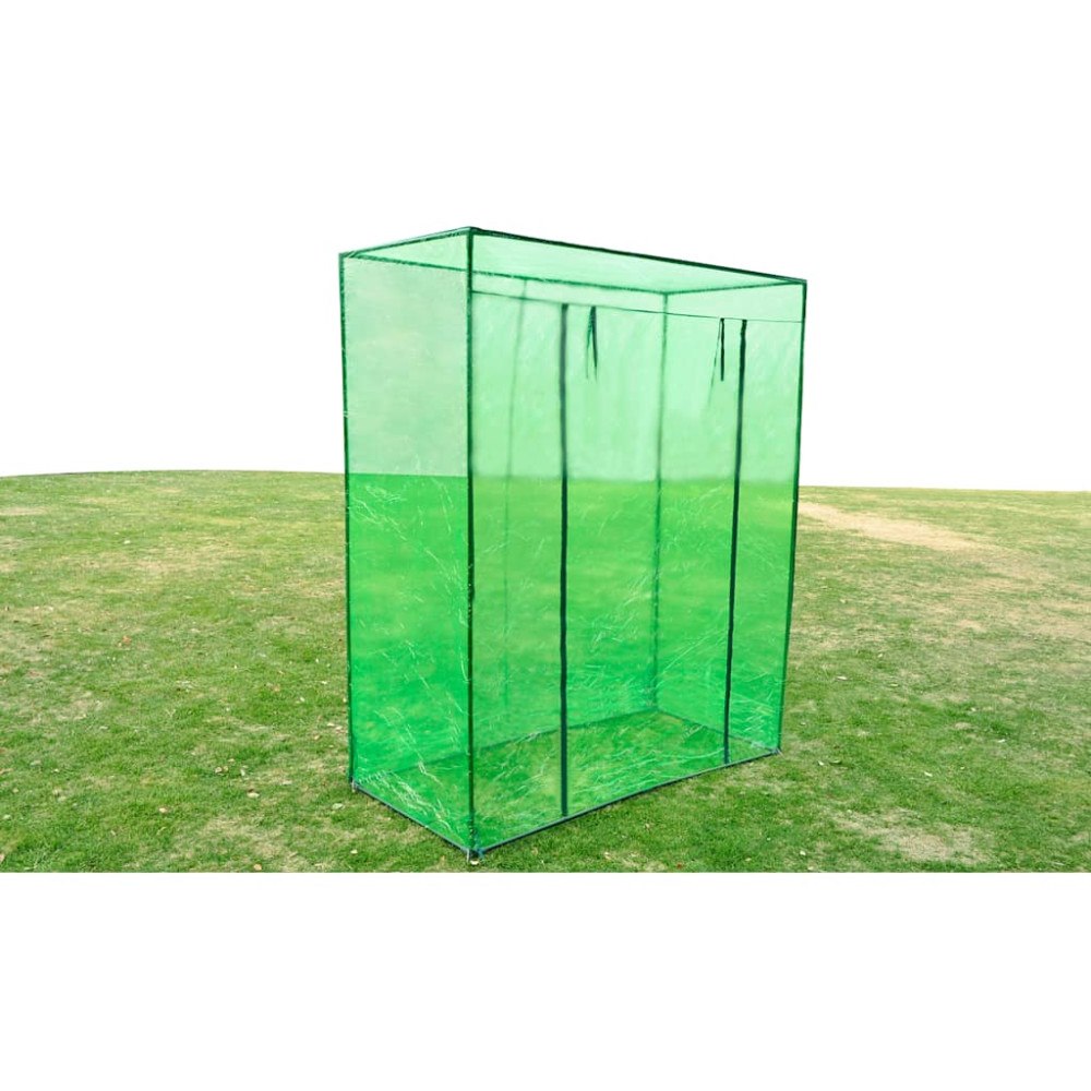 vidaXL Växthus stålram PVC
