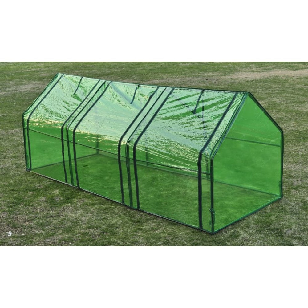 vidaXL Växthus med 3 dörrar