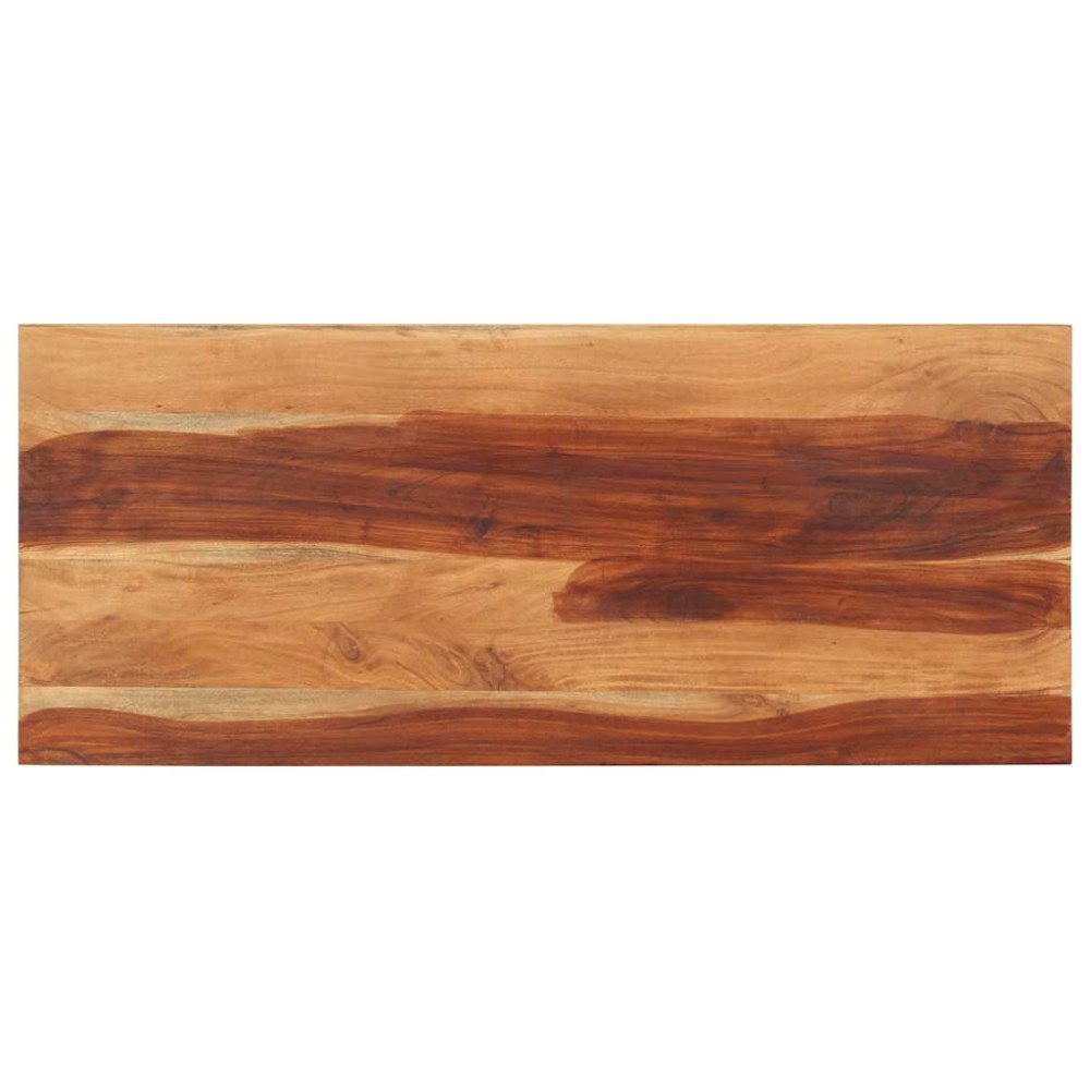 vidaXL Bordsskiva massivt akaciaträ 15-16 mm 60x140 cm