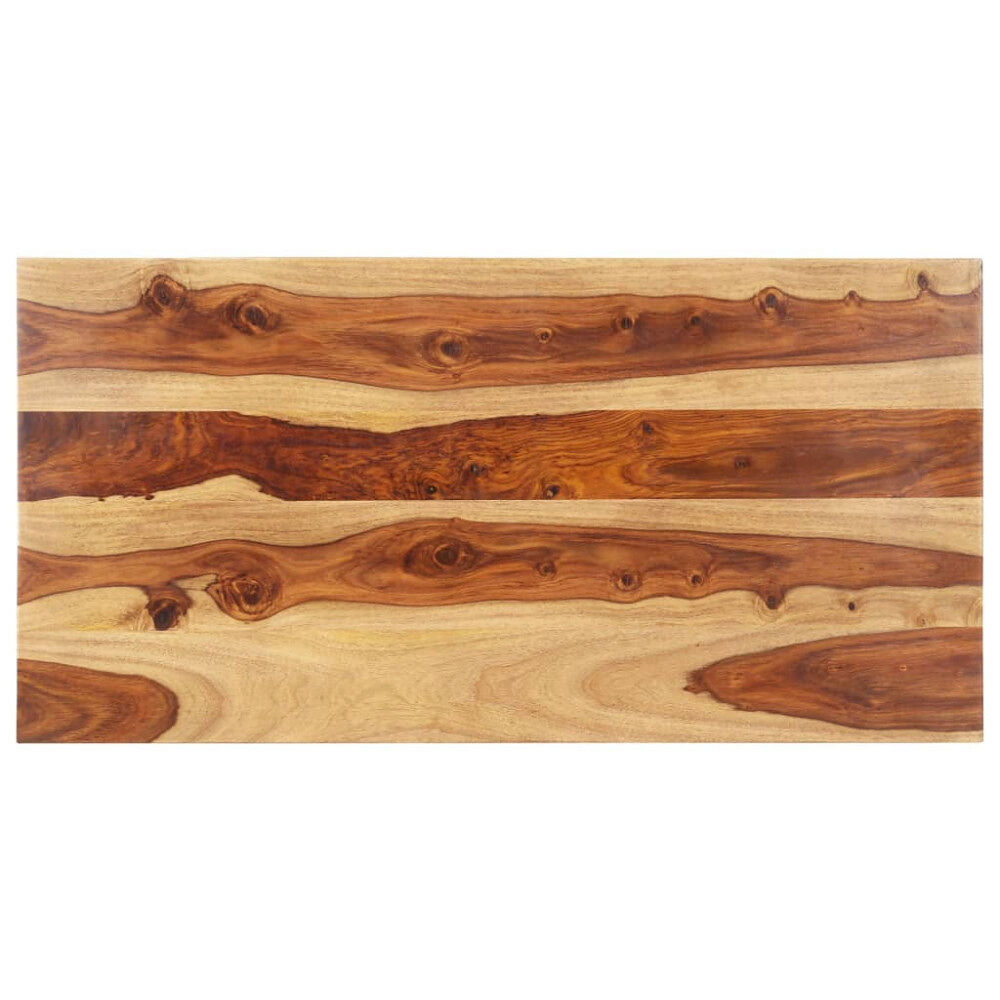 vidaXL Bordsskiva massivt akaciaträ 25-27 mm 60x100 cm