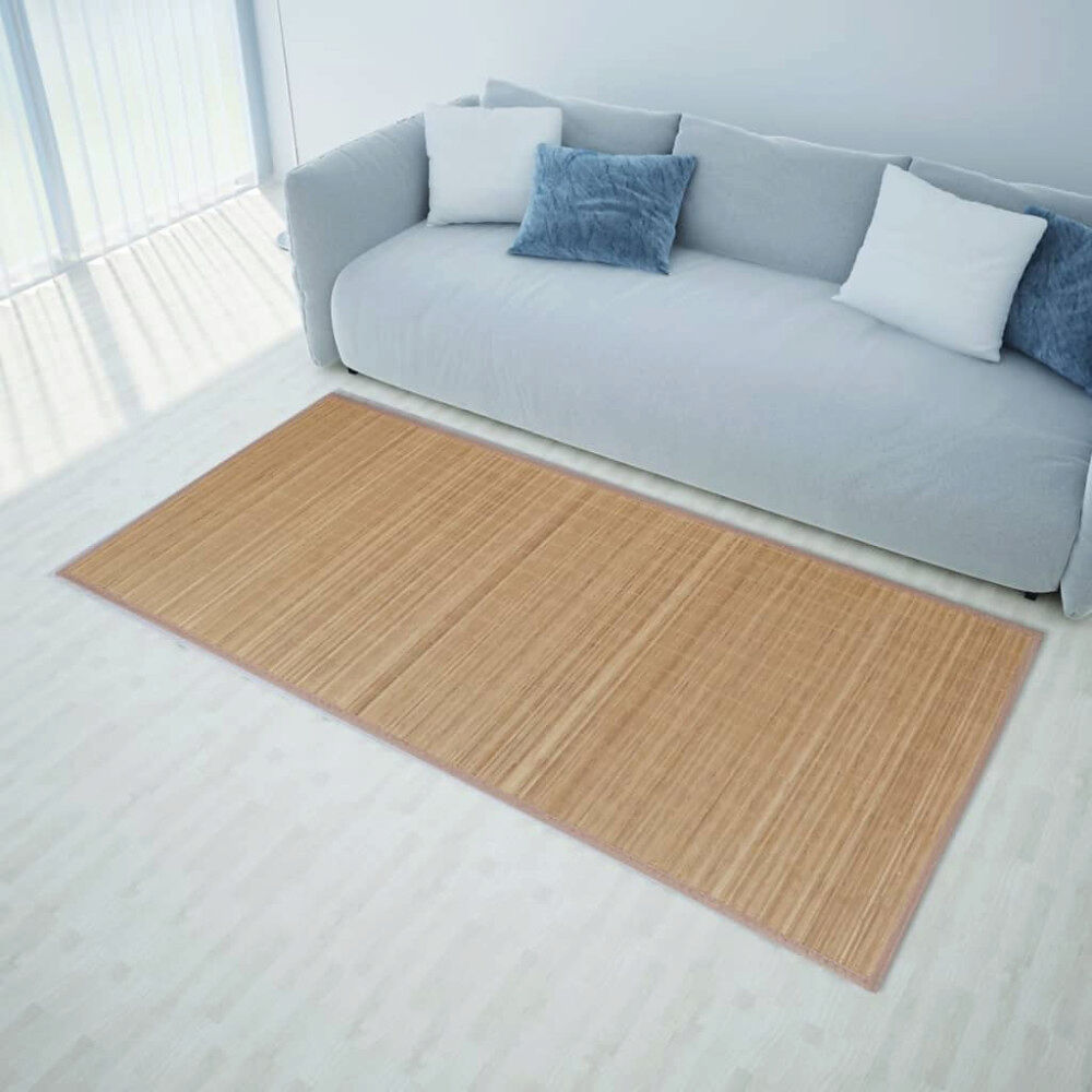vidaXL Bambumatta rektangulär 80 x 200 cm
