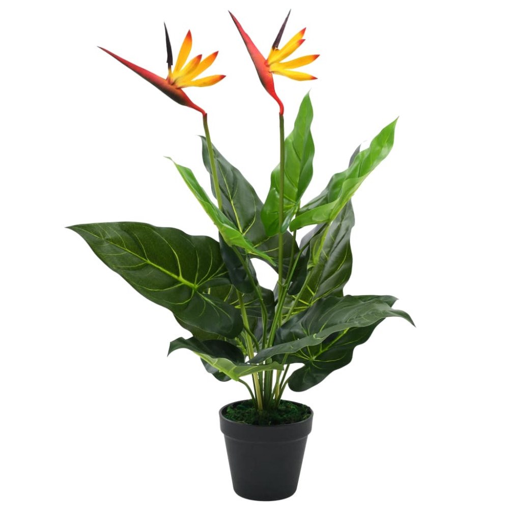 vidaXL Konstväxt papegojblomma 66 cm