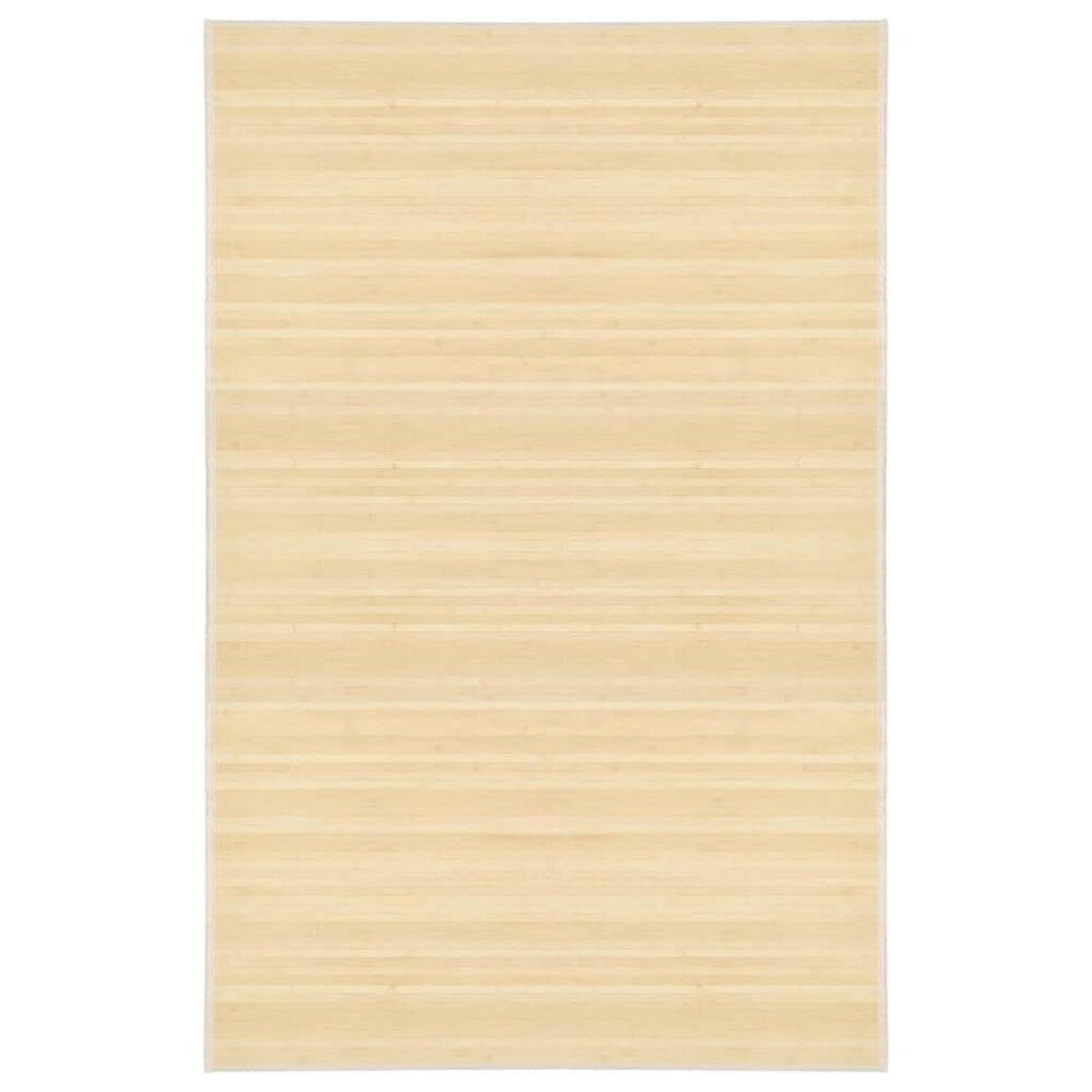 vidaXL Bambumatta 100x160 cm naturlig
